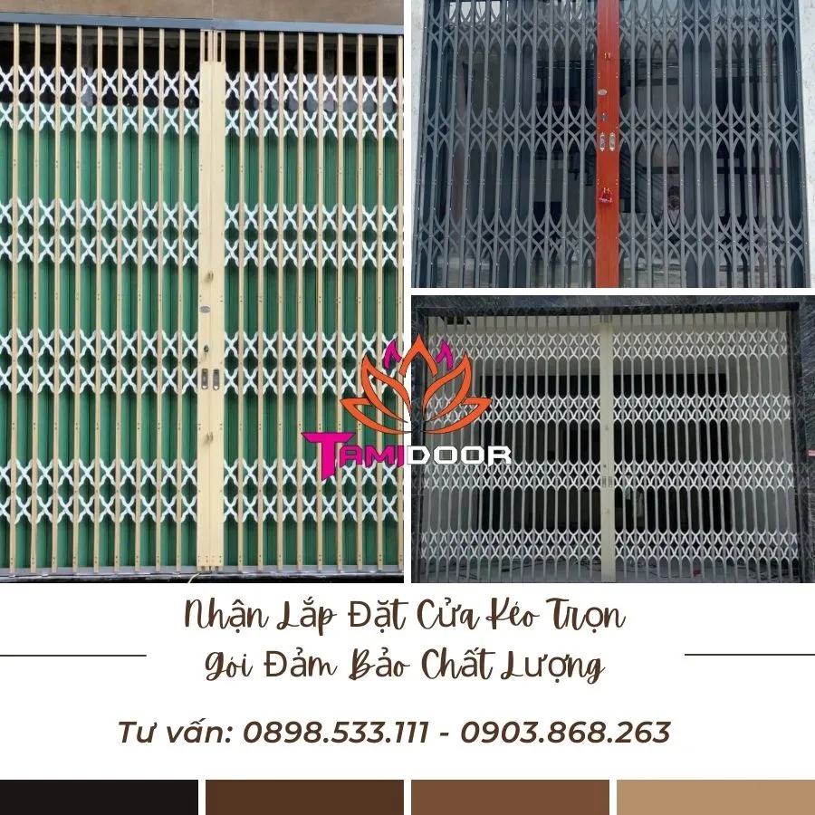 Nhận Lắp Đặt Cửa Kéo Trọn Gói Đảm Bảo Chất Lượng