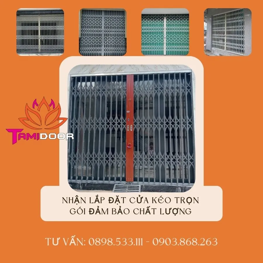 Nhận Lắp Đặt Cửa Kéo Trọn Gói Đảm Bảo Chất Lượng