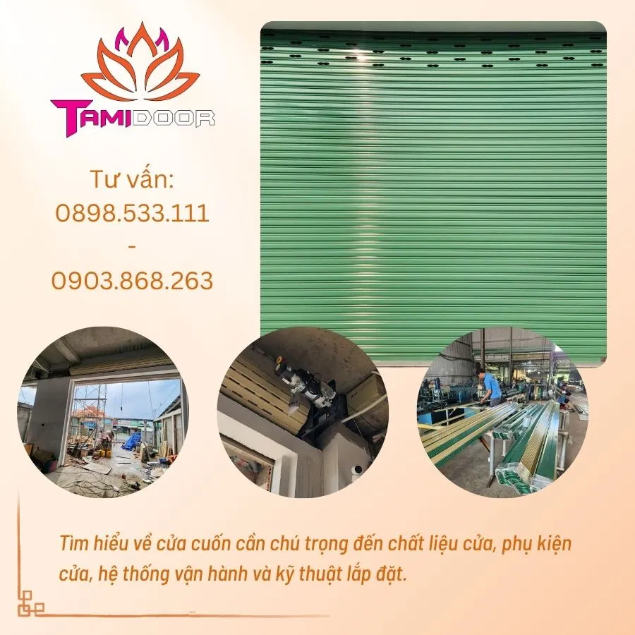 Tìm Hiểu Về Cửa Cuốn Trước Khi Lựa Chọn Lắp Đặt