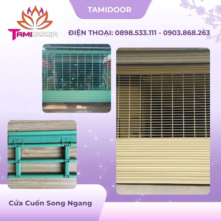 Cửa Cuốn Song Ngang Là Gì? Giới Thiệu Chi Tiết