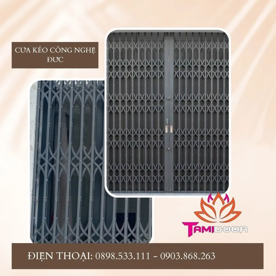 Cửa kéo công nghệ Đức