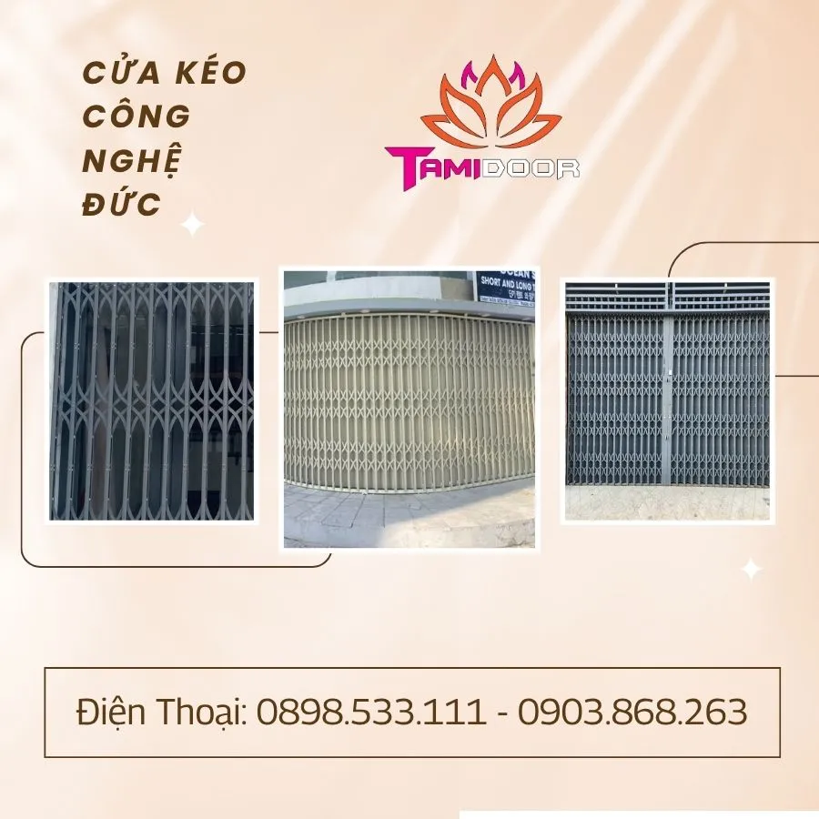 Cửa kéo công nghệ Đức