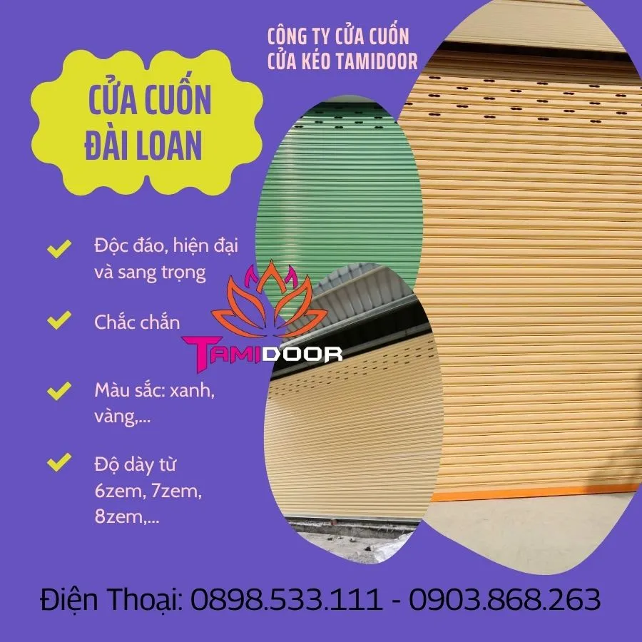 Độ Bền Của Cửa Cuốn Đài Loan Là Bao Lâu?