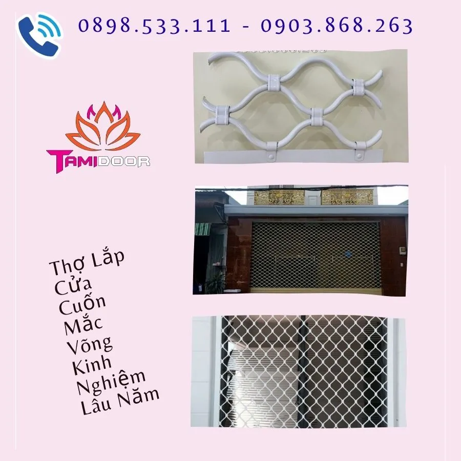 Thợ Lắp Cửa Cuốn Mắc Võng Kinh Nghiệm Thực Tế Nhiều Năm
