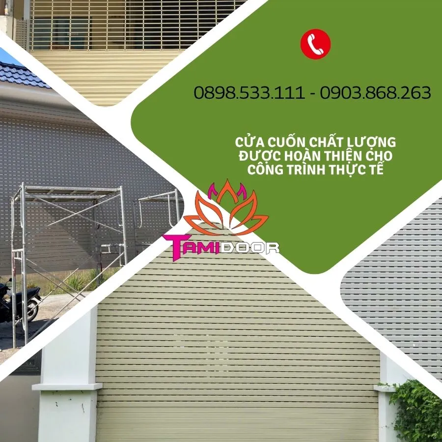 Cửa Cuốn Chất Lượng Được Hoàn Thiện Cho Công Trình Thực Tế 