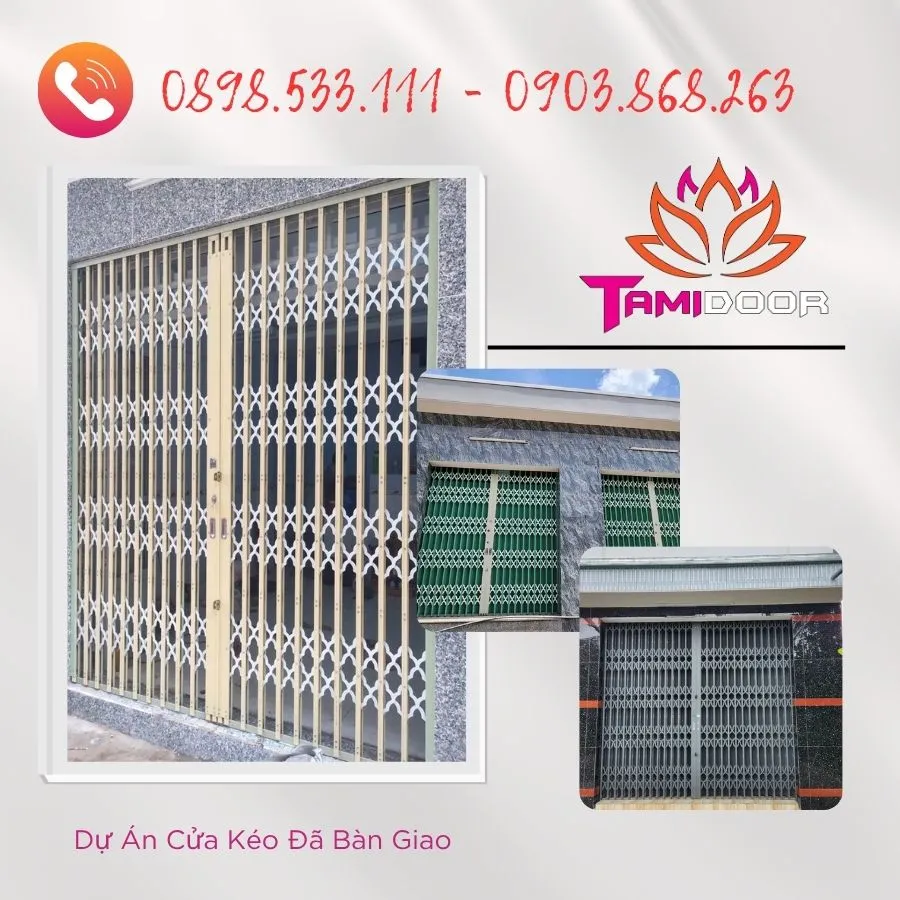 Dự Án Cửa Kéo Đã Bàn Giao 