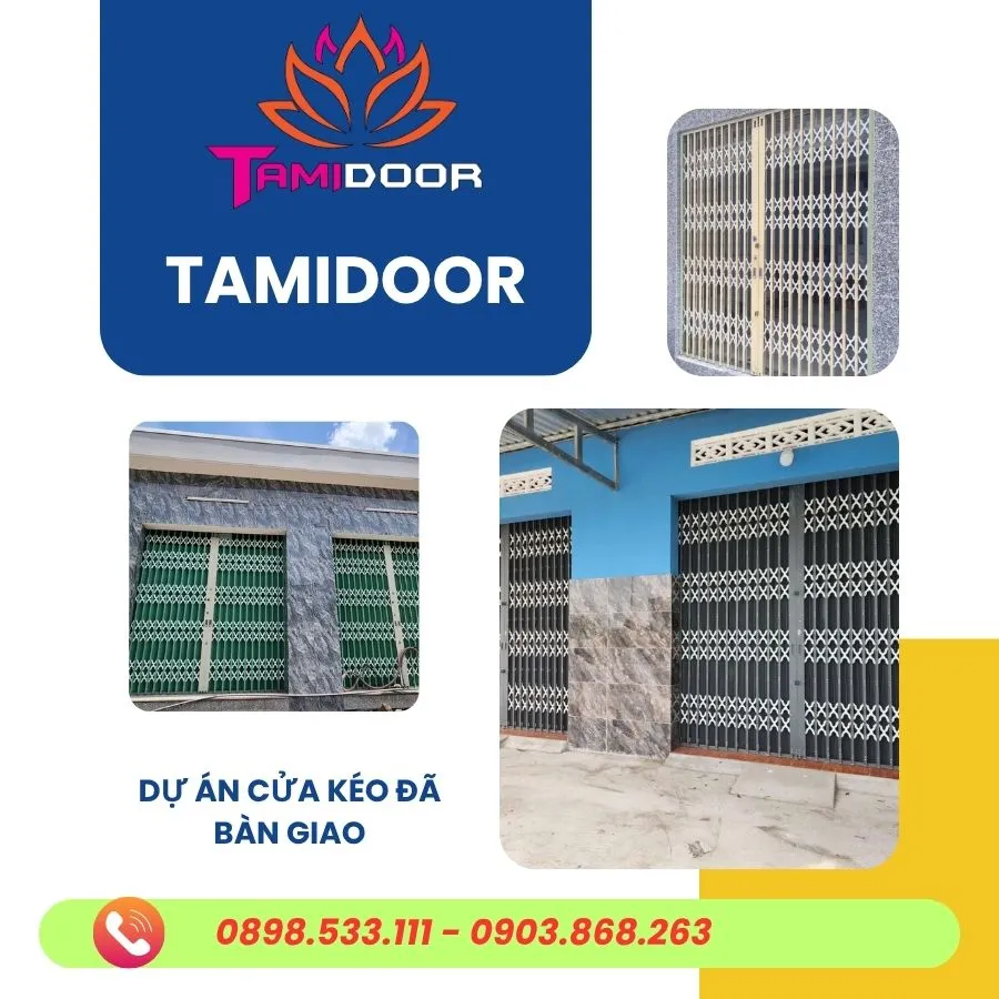 Dự Án Cửa Kéo Đã Bàn Giao 
