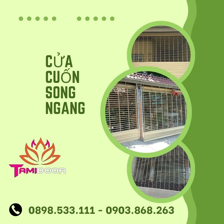 Thợ Lắp Cửa Cuốn Song Ngang Mang Đến Thẩm Mỹ Cao Cho Công Trình
