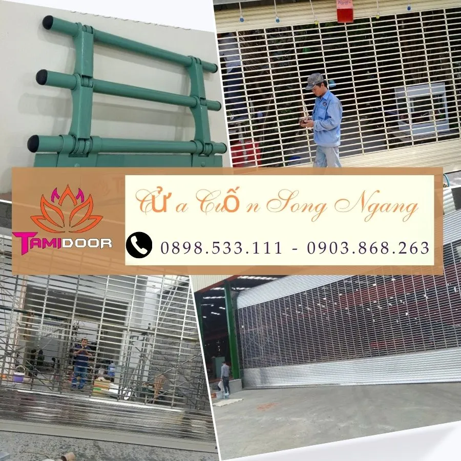 Thợ Lắp Cửa Cuốn Song Ngang Mang Đến Thẩm Mỹ Cao Cho Công Trình