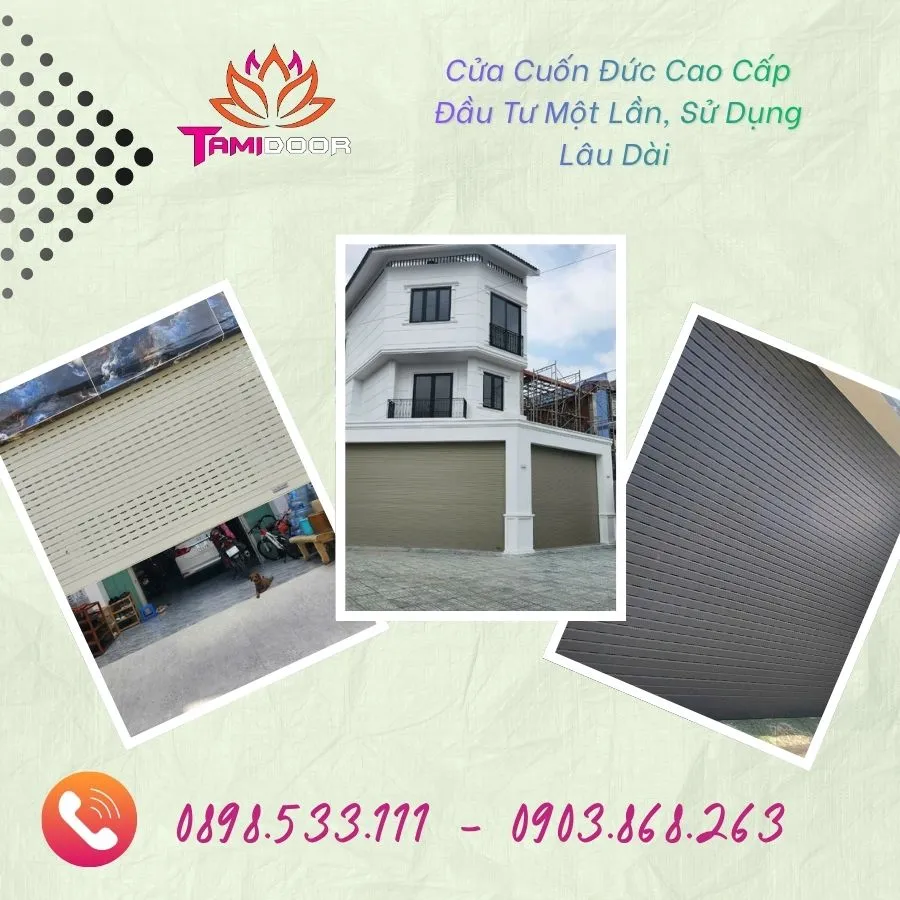 Cửa Cuốn Đức Cao Cấp Đầu Tư Một Lần, Sử Dụng Lâu Dài