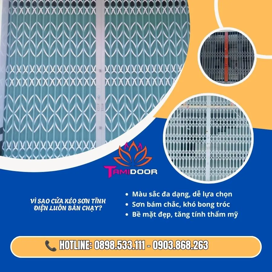 Cửa Kéo Sơn Tĩnh Điện Bán Chạy Vì Sao?