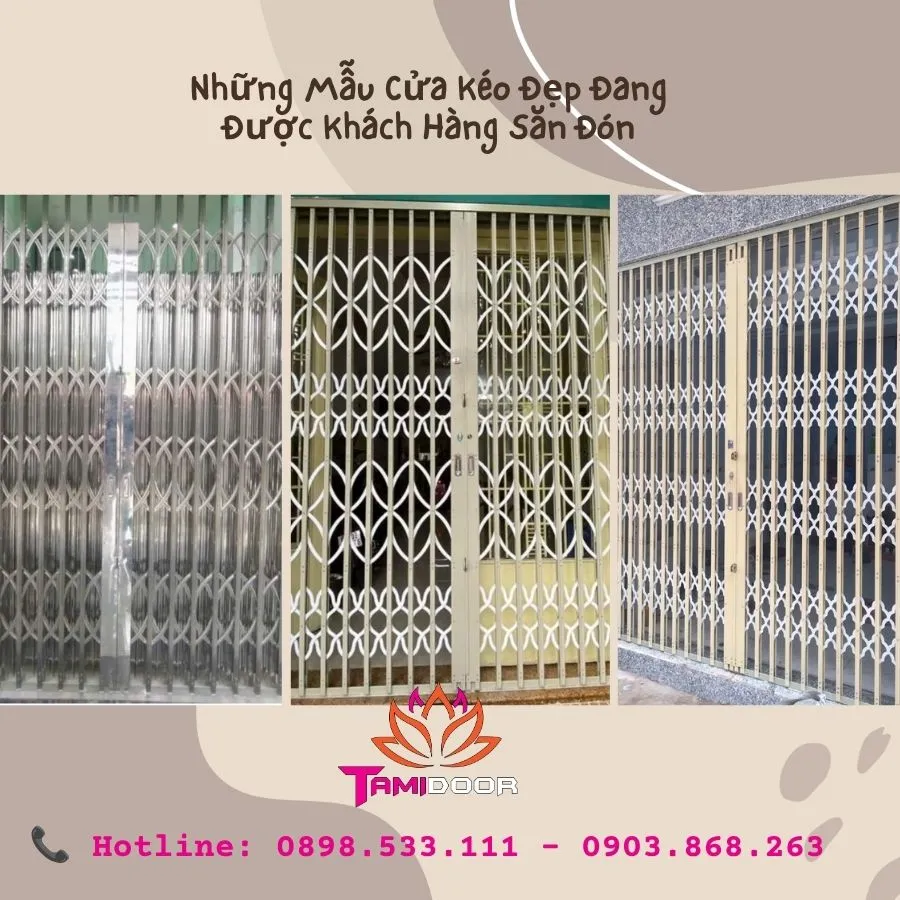 Những Mẫu Cửa Kéo Đẹp Đang Được Khách Hàng Săn Đón