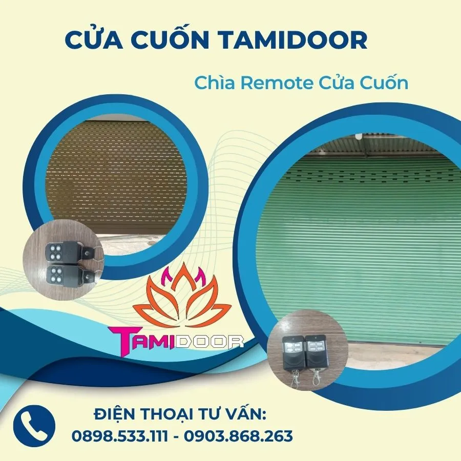 Các Loại Chìa Remote Cửa Cuốn Phổ Biến Nhất Hiện Nay