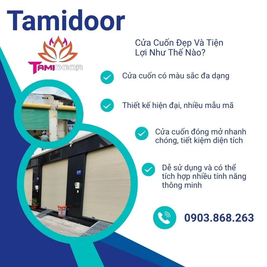 Cửa Cuốn Đẹp Và Tiện Lợi Như Thế Nào? 