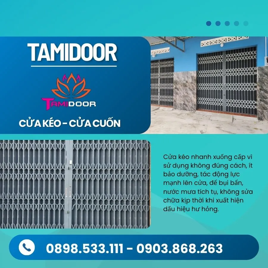 Cửa Kéo Nhanh Xuống Cấp Bởi Những Sai Lầm Nào?  