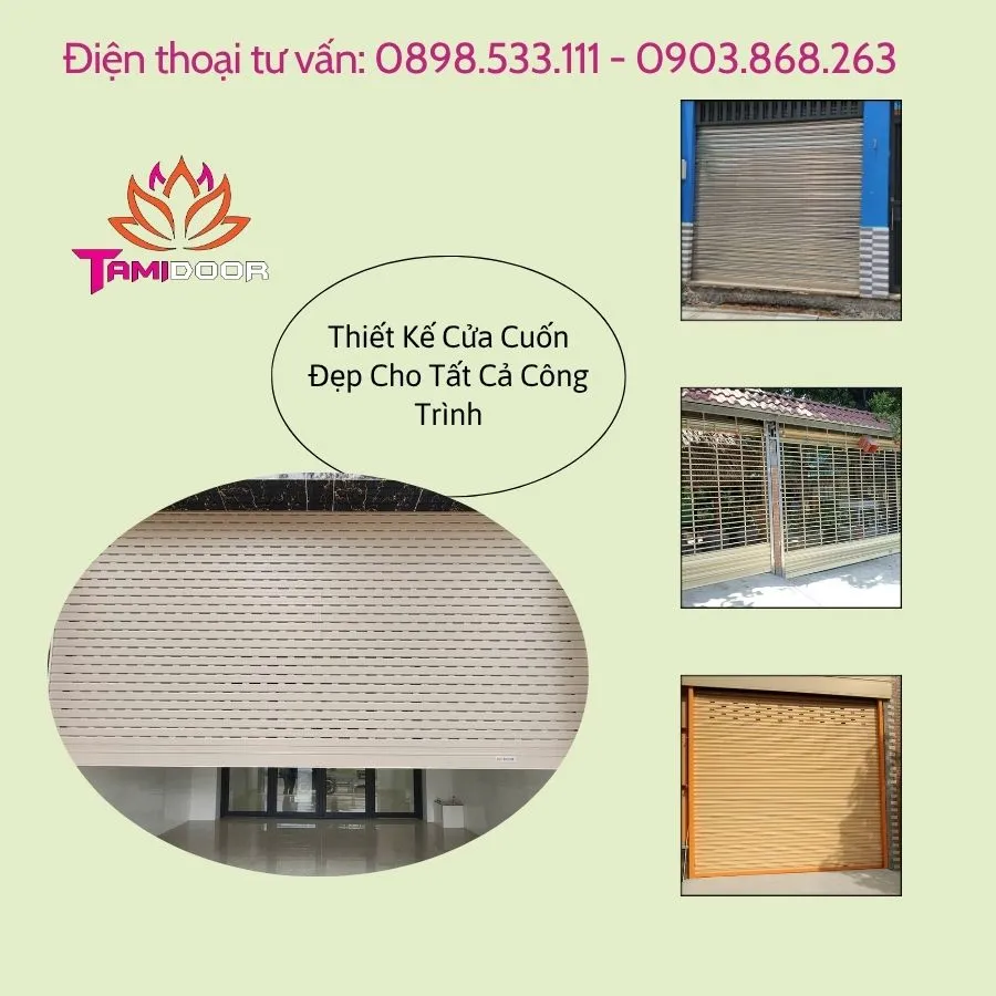 Thiết Kế Cửa Cuốn Đẹp Cho Tất Cả Công Trình