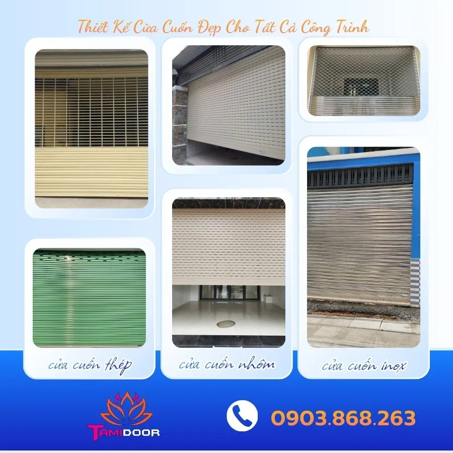 Thiết Kế Cửa Cuốn Đẹp Cho Tất Cả Công Trình