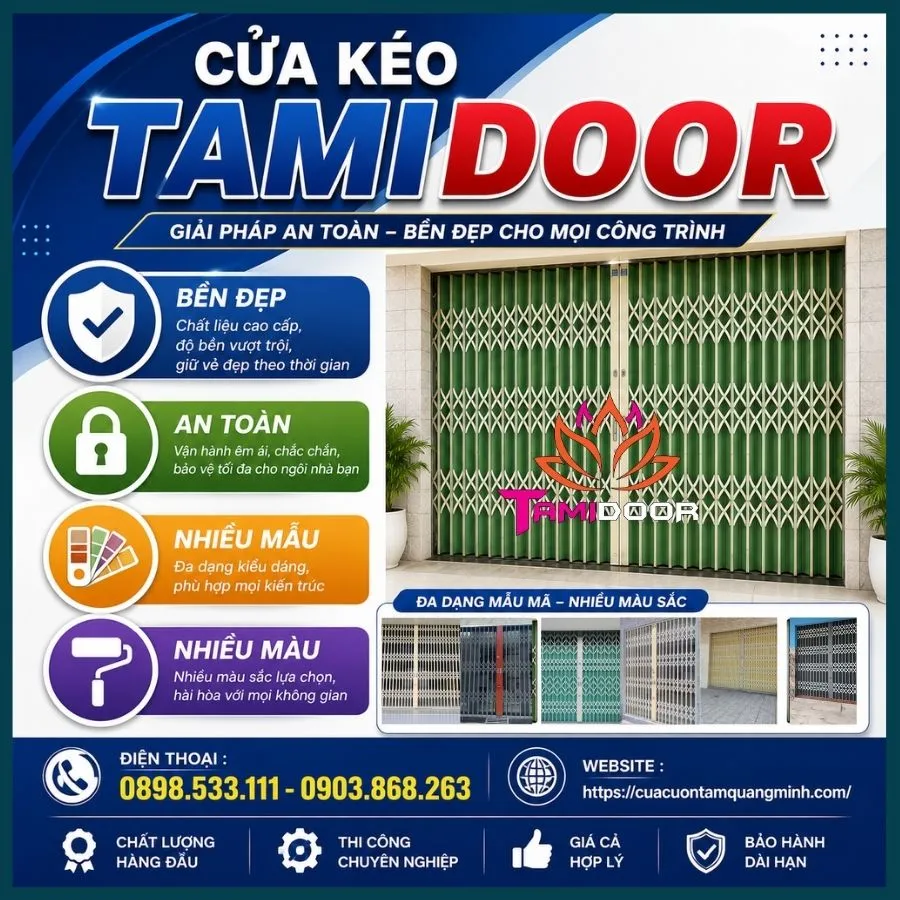 Mẫu Cửa Kéo Đài Loan Đẹp Mới Nhất