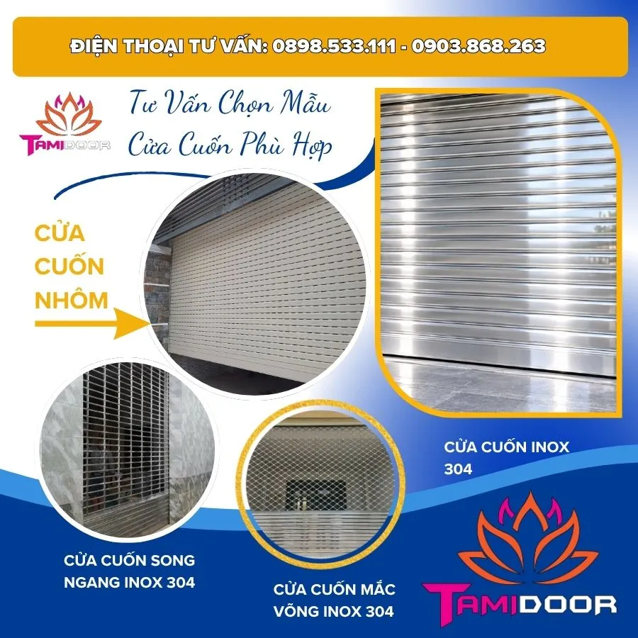 Cửa Cuốn Không Gỉ Sét – Tư Vấn Chọn Mẫu Phù Hợp