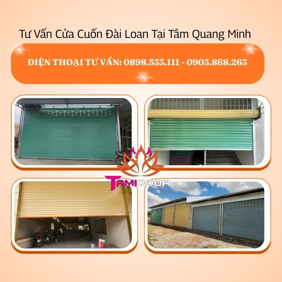 Tư Vấn Cửa Cuốn Đài Loan - Tâm Quang Minh